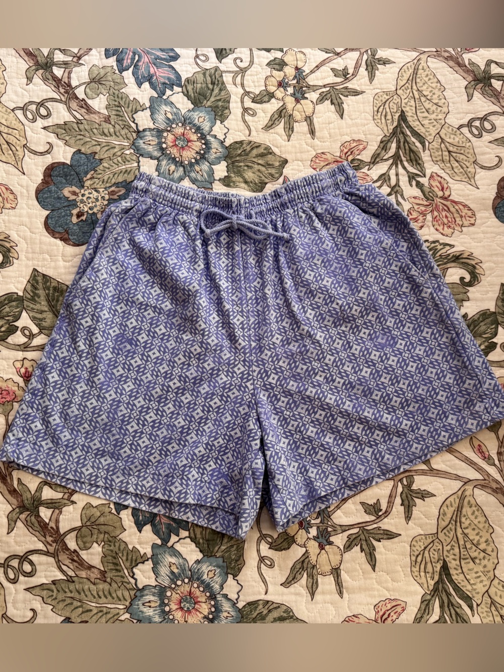 Fresh Produce 100% Cotton Drawstring Shorts